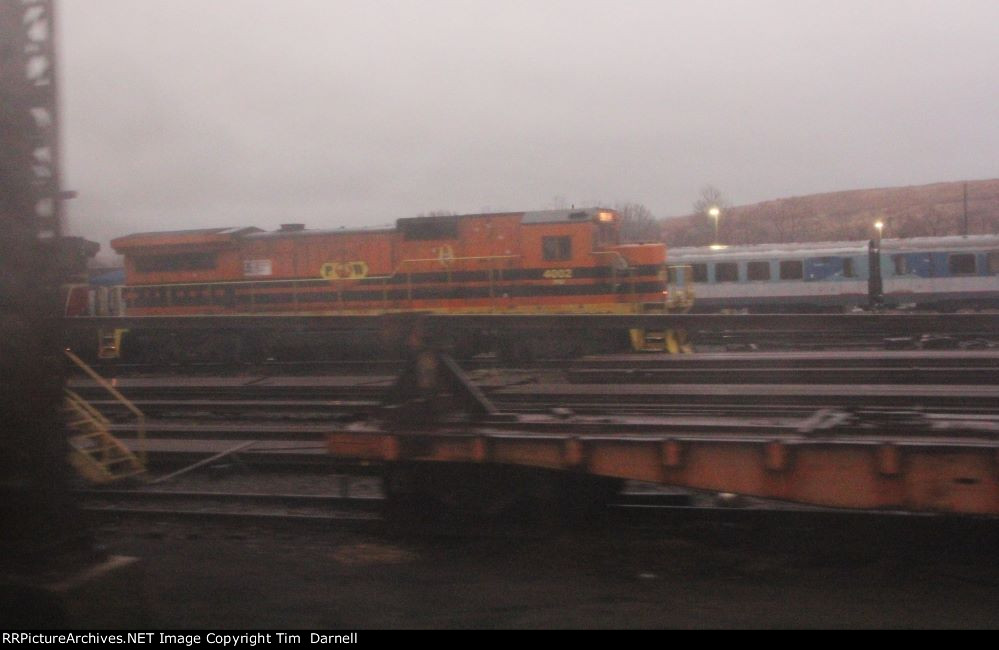 PW 4002 in the fog